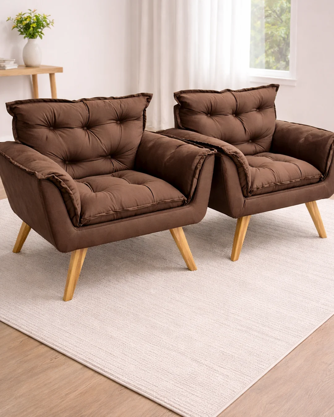 2 POLTRONAS LUXO